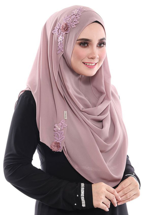 Wholesale embroidered hijab supplier